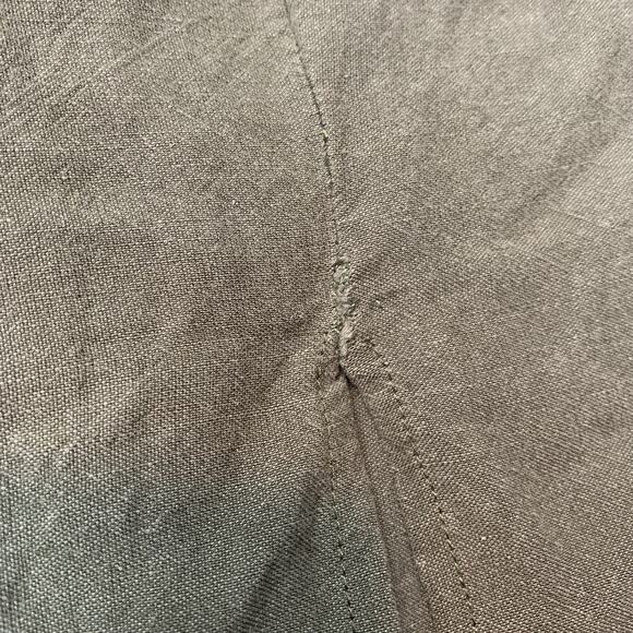 Le Lis Dress Womens Medium Minimalist Elastic Waist Tie Sleeve Preppy Classic M - Picture 5 of 9